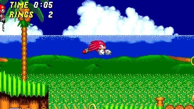 Knuckles the Echidna in Sonic the Hedgehog 2 3